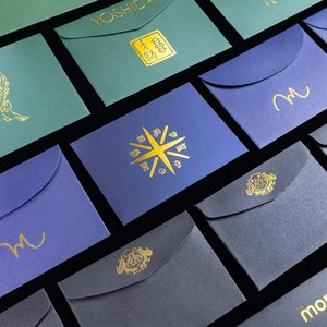 Sobres <span class=keywords><strong>de</strong></span> Invitación <span class=keywords><strong>de</strong></span> Lujo con Monograma Personalizado en Dorado, Sobre Perlado Estampado <span class=keywords><strong>de</strong></span> Lujo para Bodas, Despedidas <span class=keywords><strong>de</strong></span> Soltera y Envíos - Product Image 3