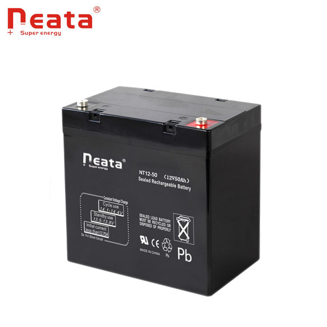 China Manufacture 12v 50Ah Storage Batteries AGM VRLA Storage Battery Deep Cycle Acid Lead Battery for Solar UPS