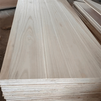Bois massif de paulownia de haute qualité, bois lamellé collé pour meubles, planches de menuiserie