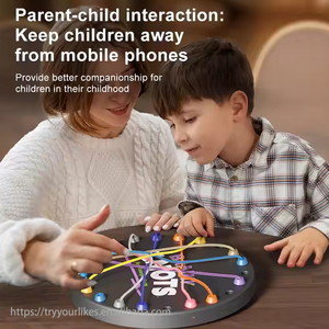 Ept Đồ chơi Đầy Màu sắc dây gỡ rối Câu Đố Hội Đồng Quản trị trò chơi mới bán buôn tương tác cạnh tranh trò chơi trẻ em phát triển trí tuệ đồ chơi - Product Image 5