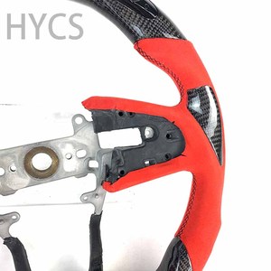 Volante de Fibra de Carbono LED para FK7 Gen 10th Breeze CRV Crider 2016 2017 2018 2019 2020 2021 - Product Image 4