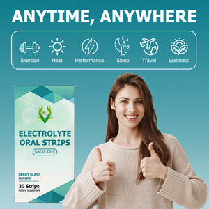 Tiras de Electrolitos Orales Directas de Fábrica que Contienen Sodio y Potasio para Aumentar la Resistencia y Mantener el Equilibrio Hidratante - Product Image 4