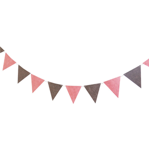 Striscione in Feltro per Feste di <span class=keywords><strong>Compleanno</strong></span>, Decorazioni per Natale, Pasqua, Capodanno, Ornamenti Speciali Uno Due - Product Image 3
