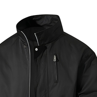 Veste de travail unisexe multi-poches, coupe-vent légère pour sports de plein air, col montant, imperméable, hardshell