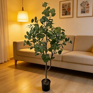 <b>Artificial</b> Eucalyptus <b>Tree</b> for Living Room Floor Simulation - Product Image 6