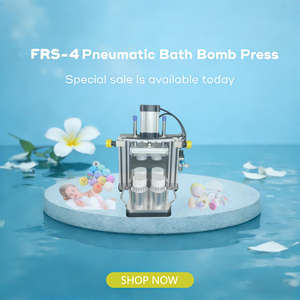 Mini Máquina Neumática CNC para Formar Bombas de Baño, Motor con 3 Tamaños de Moldes para Manualidades Caseras y Aficionados Principiantes, 1 Unidad MOQ - Product Image 1