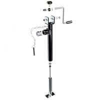 Cric de remorque en acier à pivot latéral de 15 pouces, 5000 lb, accessoires de caravane pour VR, bateau, cric de support, état neuf et d'occasion