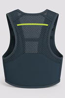 Gilet de course d'hydratation léger avec flacon souple, vessie détachable, bandes réfléchissantes et tissu en maille respirant