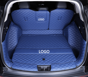 Accept Customized Universal <strong>Leather</strong> 3D 5D Luxury Full Set 3-Piece 20mm Thick Car Trunk Mats for 5 Series Factory Wholesale - Product Image 5