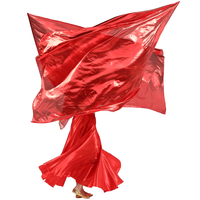 Bestdance chrétien danseur demi-cercle culte ange aile drapeaux bannière église métallique louange drapeau