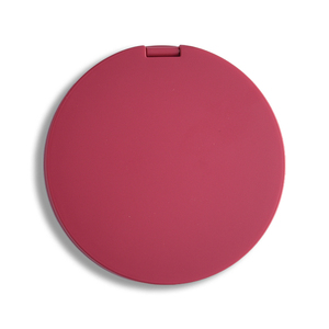 Portable Custom Logo ABS Round Dual Side Cosmetic Pink Fold <b>Compact</b> Pocket <b>Mirror</b> - Product Image 4