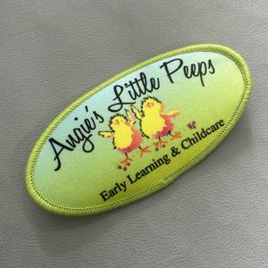 पेशेवर ग्रेड सबलिमिनेशन हुक और लूप पैच-कस्टम टविट/ग्लिटर डिजाइन-48 घंटे नमूना सेवा - Product Image 3