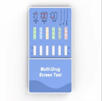 Kit de test de dépistage de drogues multi-narcotiques en une étape, certifié CE, avec carte/coupe de test de diagnostic
