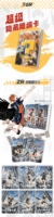 Vente en gros de cartes de collection YING Wenchuang Haikyuu Youth Fly High A6, cartes de jeu de société d'anime japonais TCG