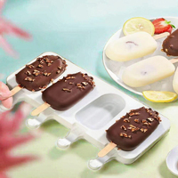 Moule à glaces maison en silicone, qualité alimentaire, écologique, compatible lave-vaisselle, outil de pâtisserie domestique