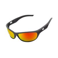 Gafas de Sol Deportivas Polarizadas con Montura Completa, Rojas/Azules/Negras/Blancas, Protección UV400 de PC, Ligeras, para Adultos, Hombres y Mujeres, para Correr y Ciclismo
