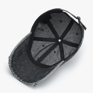Gorra de Béisbol Térmica con Bordado Y2K, Estilo Cowboy, Color Azul Marino, Ajustada, con Visera de Tela Fina, para Equipos Deportivos - Product Image 5
