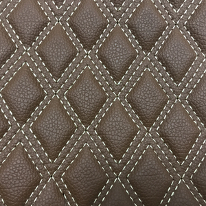 Broderie PVC personnalisée, lustre nacré matelassé, cuir <span class=keywords><strong>synthétique</strong></span>, aiguille, poinçon <span class=keywords><strong>mousse</strong></span> pour voiture - Product Image 2