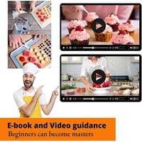 Nouveauté : Kit de 301 accessoires de pâtisserie, plateaux tournants pour gâteaux, fournitures de décoration, douilles à pâtisserie, ensemble d'outils pour gâteaux