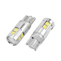 T10 Sockelbirnen W5W 194 168 3030 Chip 9 SMD LED Auto-Innenbeleuchtung DC 12V Auto-LED-Kennzeichenleuchte Innenraumleuchte Weiße Lichtquelle