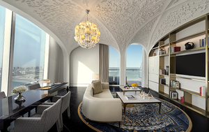 Bộ nội thất phòng ngủ khách sạn gỗ cao cấp đặt làm riêng, dành cho khách sạn 3-5 sao, Holiday Inn Express và căn hộ. - Product Image 2