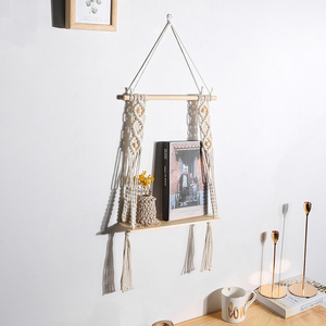 Tapiz <span class=keywords><strong>de</strong></span> pared <span class=keywords><strong>de</strong></span> algodón hecho a mano <span class=keywords><strong>para</strong></span> el hogar, macramé colgante <span class=keywords><strong>de</strong></span> macramé con soporte <span class=keywords><strong>para</strong></span> maceta, colgador <span class=keywords><strong>de</strong></span> <span class=keywords><strong>madera</strong></span> <span class=keywords><strong>para</strong></span> maceta, decoración moderna - Product Image 4