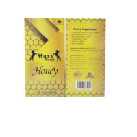 Sirop de miel personnalisé de qualité supérieure, formule de vitalité masculine, performance durable, extrait de racine de maca, à base de plantes, pour adultes