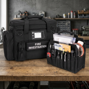 Bolsa de Kit de Investigación de Incendios de Nailon Cordura 1000D, Estuche para Equipo de Detección Acelerada en Escenas Forenses, Bolsa para Materiales Explosivos - Product Image 3