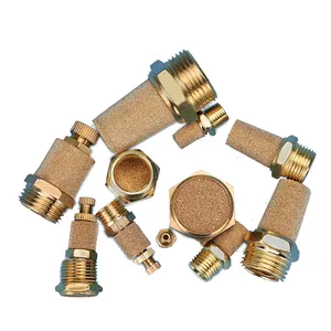 Pneumatic Accessories Copper Pneumatic Muffler Pneumatic Air Copper Silencers