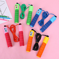 Corde à sauter en plastique pour adultes avec capteur de comptage pour la remise en forme et l'exercice aérobie, écologique, pour un usage domestique