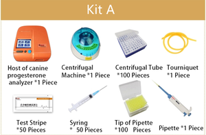 Machine à progestone canine utilisée avec l'analyseur de progestérone/progestone de chien - Product Image 4