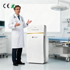 เครื่องฟอก<span class=keywords><strong>อากาศ</strong></span>ทางการแพทย์ สำหรับห้องขนาดใหญ่ 90 ตร.ม. แบบพกพา สำหรับสัตว์เลี้ยง พร้อมแผ่นกรอง HEPA และคาร์บอนกัมมันต์ 550 CFM กำจัดฝุ่น - Product Image 1