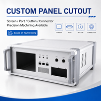 Boîtier de commande en aluminium ABS IP54 pour instruments électroniques médicaux avec étui pour équipement de test, durable et robuste