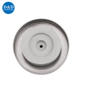 Fermaporta con pomello per porta a parete con tappo concavo in acciaio inossidabile - Product Image 3