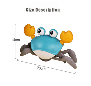 Juguetes de verano para bebés y niños, de exterior, bonitos, de cuerda, para playa, natación, agua, con movimiento de reloj, cangrejo que camina y gatea, para baño y ducha - Product Image 6