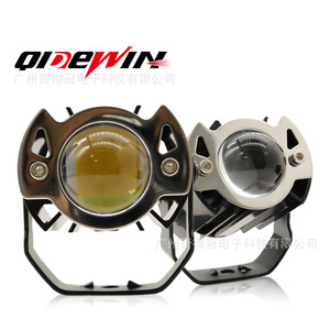 ไฟหน้ารถจักรยานยนต์ Qideguan แบบสองสี LED 9-36v สำหรับยานยนต์ไฟฟ้า - Product Image 3