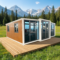 Mobilheim Maison Transportable Préfabriquée Conteneurisée Viviendas Contenedor 20ft Maison Modulaire Extensible Compacte 4 Chambres