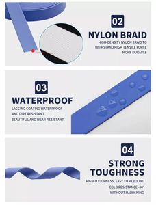 Nibao Fabriek Directe Waterdichte Duurzame Koude Bestendige Hoge Treksterkte Pvc Gecoate Banden Voor Het Maken Van Honden Halsband - Product Image 3