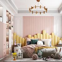 Set furnitur kamar tidur anak-anak Modern Aksesori Mario Bros untuk kamar anak untuk rumah apartemen Hotel dan vila