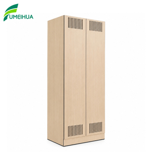 Casier en stratifié compact HPL phénolique au design moderne, imitation bois, étanche, ignifuge et résistant aux rayures pour salle de sport et école - Product Image 3