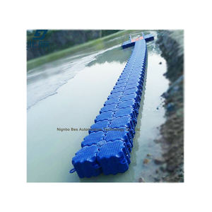 Bloques <span class=keywords><strong>de</strong></span> muelle flotante modular Ponton <span class=keywords><strong>puente</strong></span> <span class=keywords><strong>de</strong></span> pontón flotante Jetski muelle plataforma <span class=keywords><strong>de</strong></span> plástico muelle flotante 50*50*40CM - Product Image 2