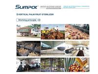 Indonesia Verticale Sterilisator Voor Palmoliemolen Verwerkingsmachine