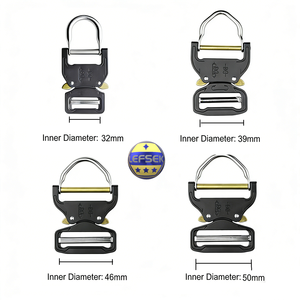 <span class=keywords><strong>Hebilla</strong></span> Táctica <span class=keywords><strong>Cobra</strong></span> con Anillo en D de 25-50 mm para Cinturón |   De Alta Resistencia, para Trabajo Pesado, con Capacidad de Carga |   <span class=keywords><strong>Hebilla</strong></span> de Aleación de Liberación Rápida con Acabado Liso - Product Image 3