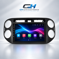 Adapté pour VW Tiguan 2006-2016 Autoradio multimédia Lecteur DVD Unité centrale électronique GPS Navigation