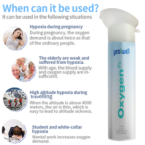 OEM Lichtgewicht Draagbare Zuurstofinhalator Blikje Noodgevallen Buitenreizen Gebruikt Bergbeklimmen Zuurstofbus voor Grote Hoogte - Product Image 4