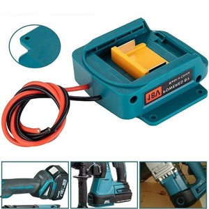อะแดปเตอร์แบตเตอรี่สำหรับแบตเตอรี่ <span class=keywords><strong>Makita</strong></span> 18V อะแดปเตอร์แปลงไฟ DIY สำหรับรถของเล่น พร้อมสายเชื่อมต่อขนาด 14 AWG สำหรับรถบังคับวิทยุ ของเล่นหุ่นยนต์ รถบรรทุกบังคับวิทยุ - Product Image 2