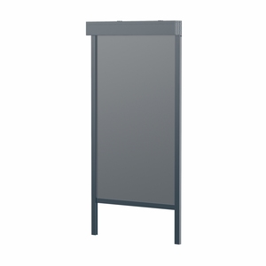 Persianas enrollables exteriores extra altas, resistentes al viento, WR160-<span class=keywords><strong>190</strong></span>, impermeables, motorizadas, con cremallera, para patio, balcón, exteriores. - Product Image 2