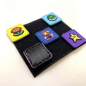 Custom 3D Transparent Soft PVC Hat with Logo Heat Embossing Iron-in Heatpress Patches <b>Sewed</b> Flower Shape Rubber Patches - Product Image 3