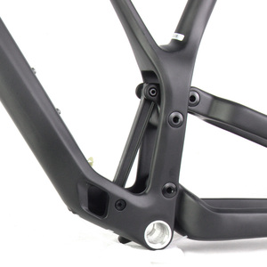 Khung Giảm Xóc Toàn Bộ Xe Đạp Leo Núi Đường Mòn 29 Inch <span class=keywords><strong>Carbon</strong></span> Giá Cả Phải Chăng Cho Trunnion 165*45Mm LCFS958 - Product Image 4