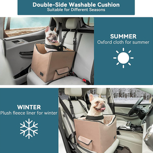 Dog Booster <b>Seat</b> <b>Pet</b> Carrier Travel Bed for Small Large Dogs Cats Outdoor Travel <b>Car</b> Booster Front Back <b>Seat</b> <b>Pet</b> Carriers - Product Image 5